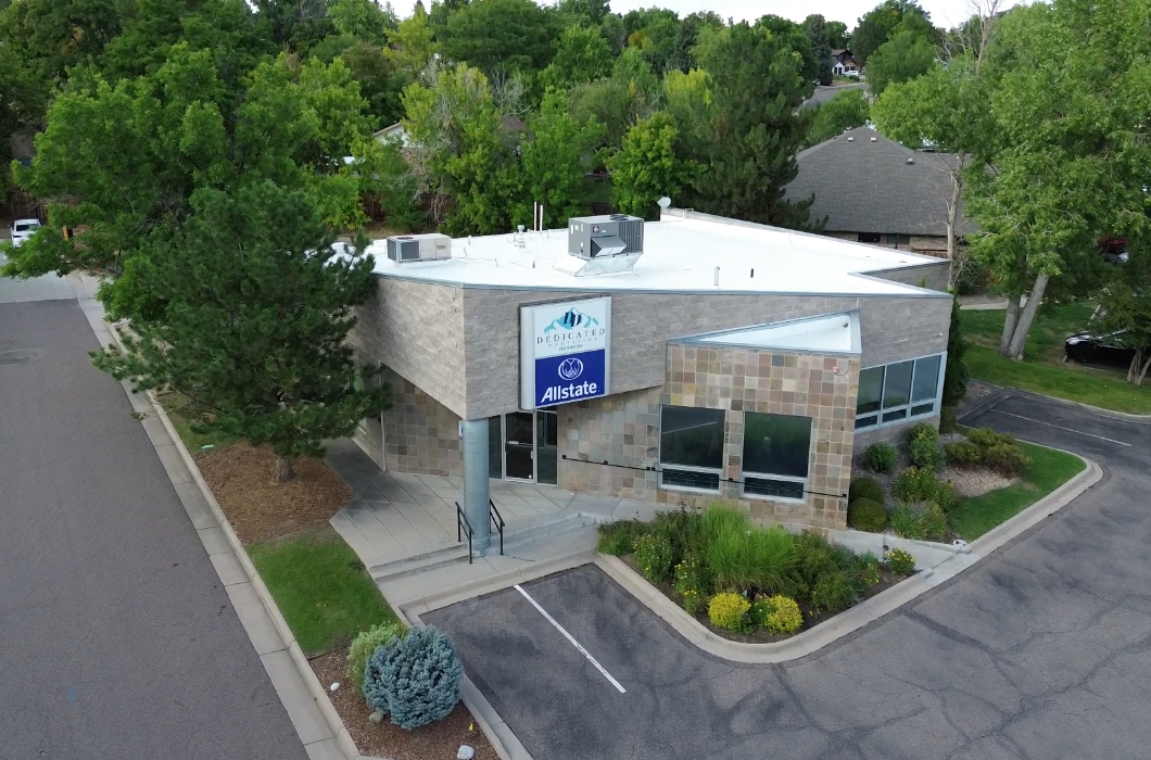 Outside of Lakewood Colorado dental office building